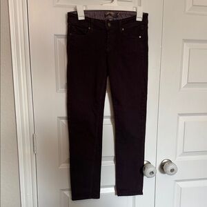 PAIGE Women's Dark Purple Skyline Jeans Sz 26